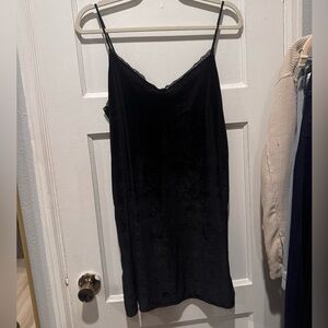 Victoria's Secret Black Lace Detail Dress